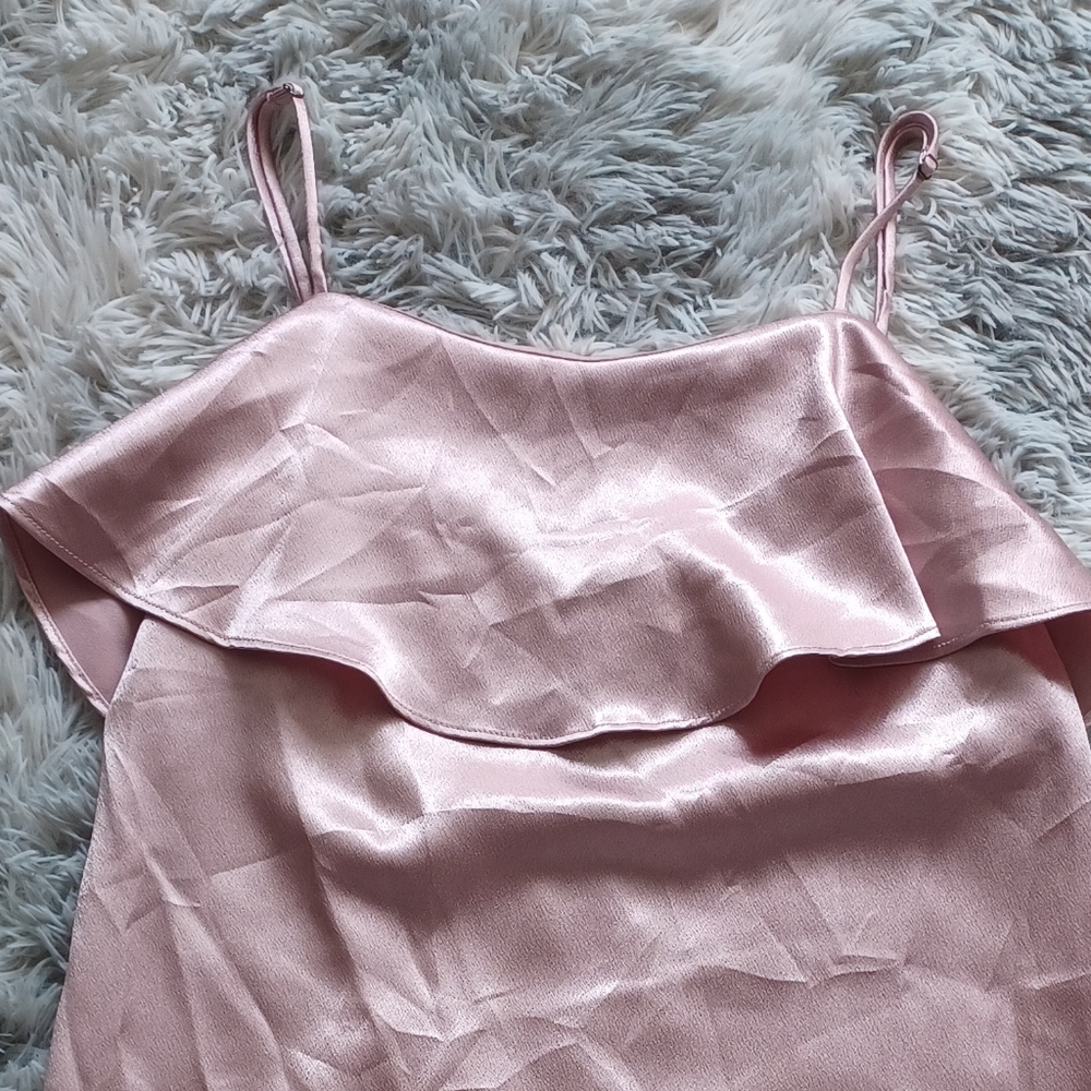 Urban Outfitters Kimchi Blue Rose satin dress - Picture 5 of 11